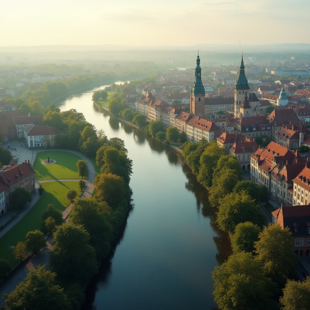 Mapa obszaru działania – Bydgoszcz i Toruń